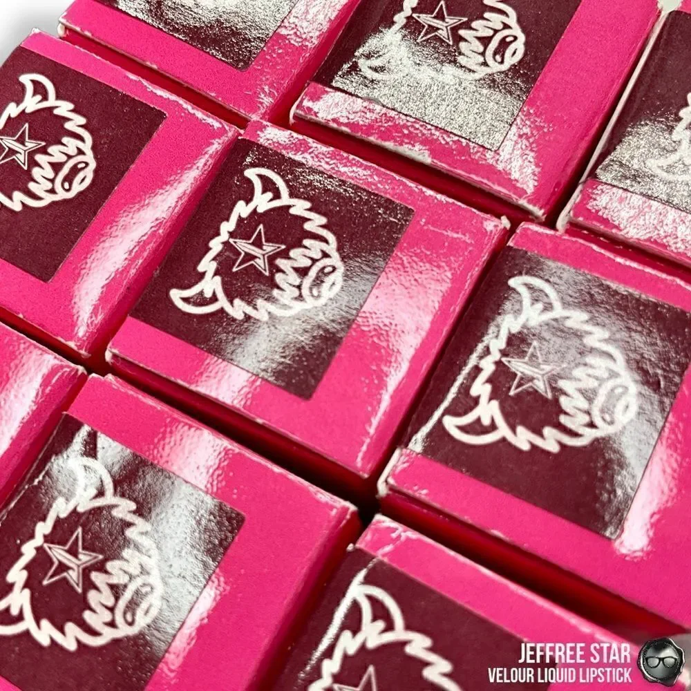 JEFFREE STAR VELOUR LIQUID LIPSTICK IN MYSTERY COLOR YAK FULL PIGMENT LIP COLOR